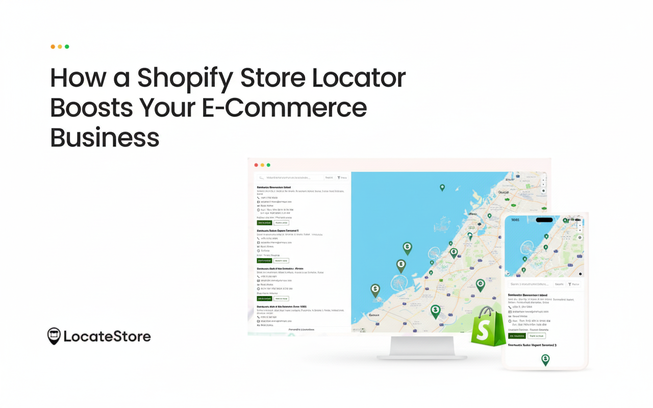 How Shopify store locator helps your e-commerce business