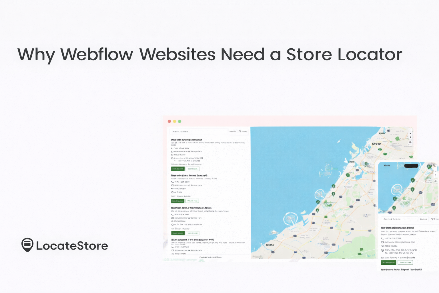 Why Webflow Websites Need a Store Locator