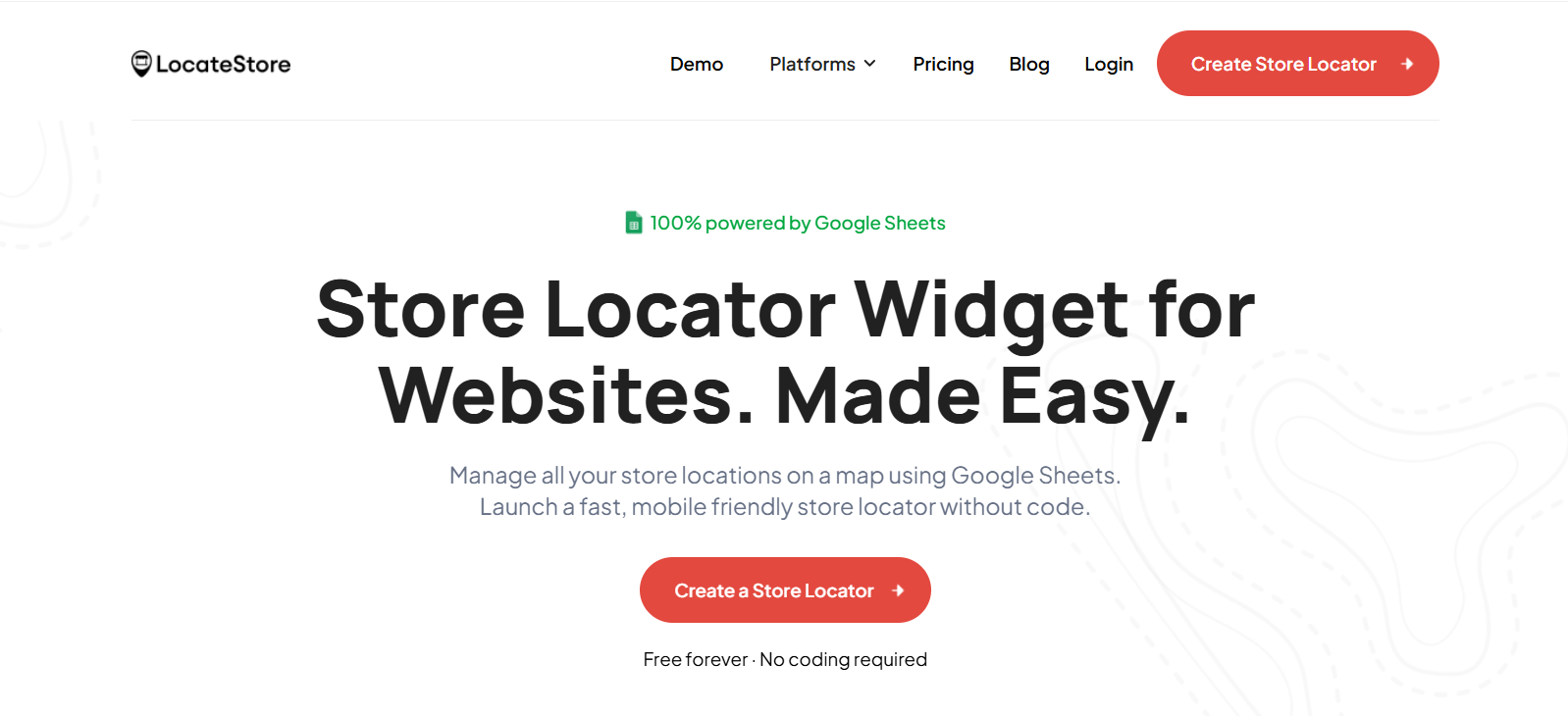 Store locator software