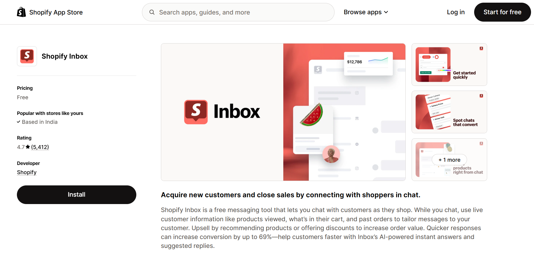 Shopify Inbox