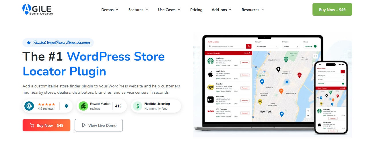 Agile Store Locator