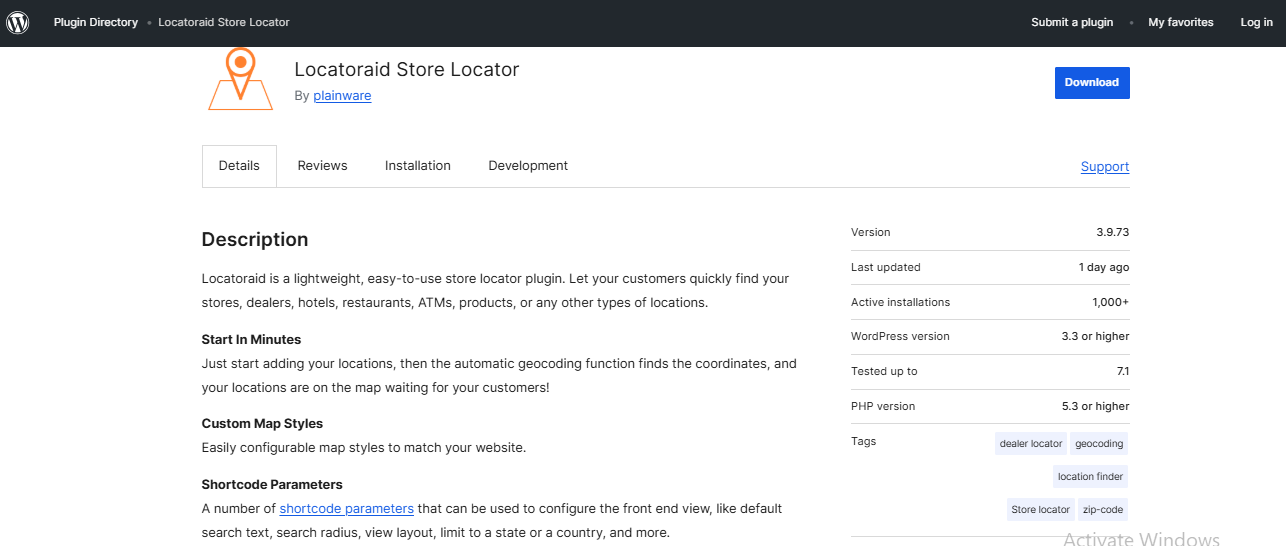 Locatoraid