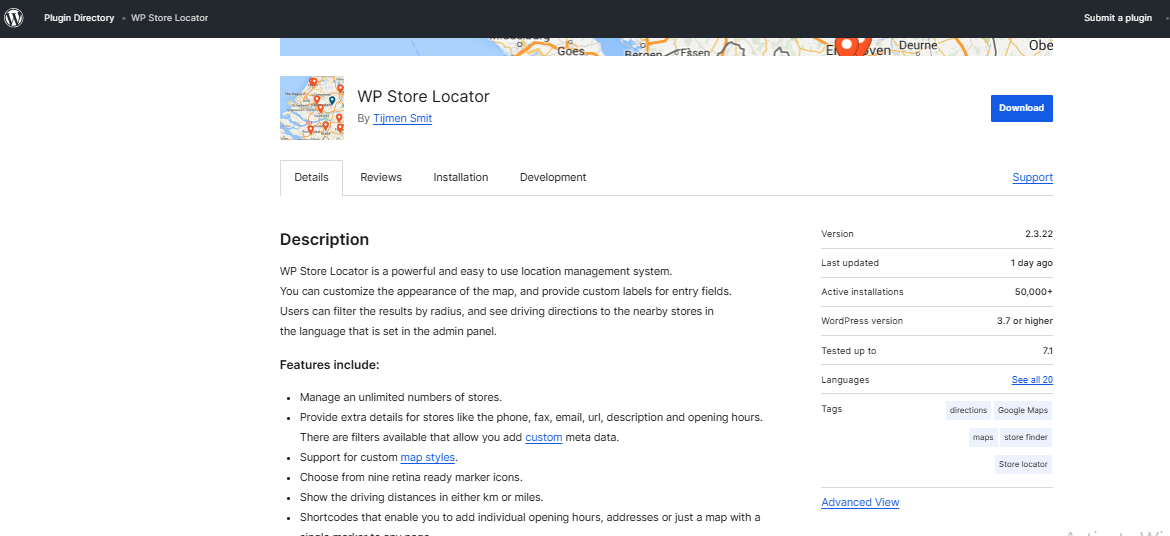 WP Store Locator