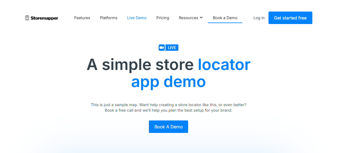 Storemapper Store Locator Map